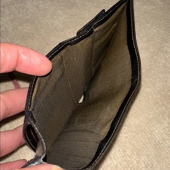 Fendi Canvas Compact Tri-Fold Wallet - Picture 7 of 13